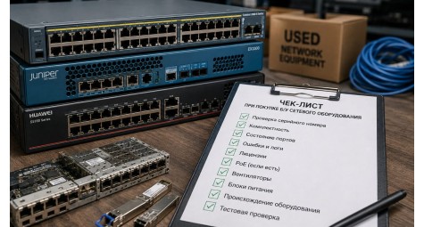 Как не ошибиться при покупке бывшего в употреблении сетевого оборудования